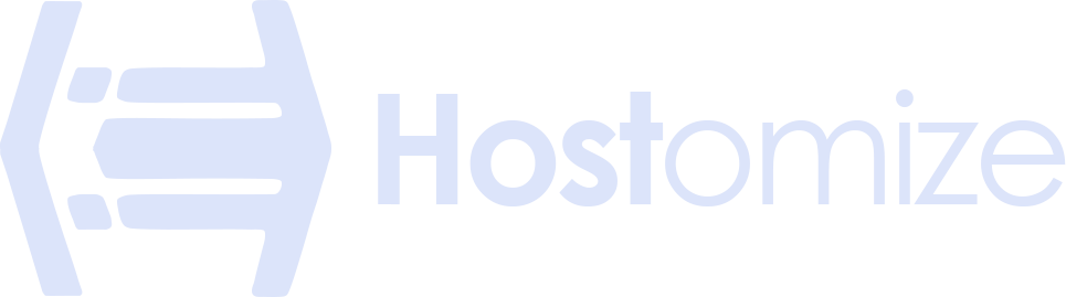 Hostomize.com dark logo