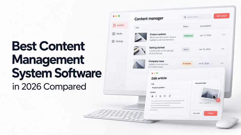 Managing articles, reviewing drafts and publishing updates through a content management system.