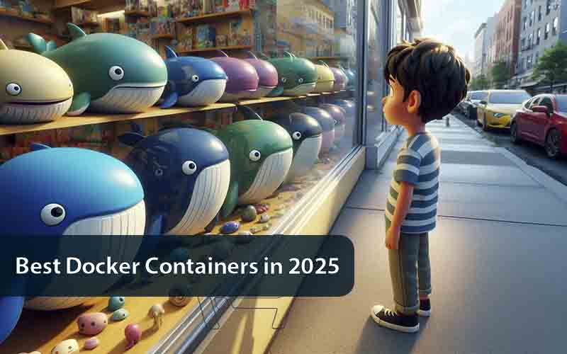 A sea of choices! Just like picking the perfect toy, finding the best Docker container depends on your needs.