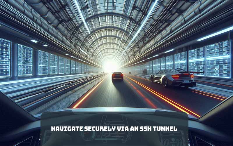 Navigate Securely: Your Data's Journey Through an SSH Tunnel