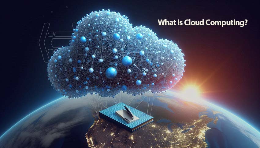 "Cloud Computing: A global network connecting minds and data."