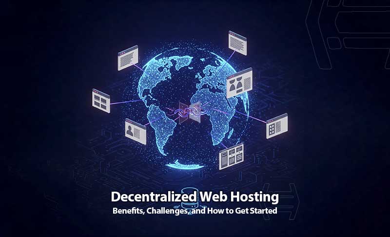 The future of web hosting is decentralized, powered by blockchain technology.