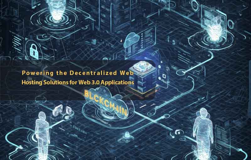  Visualizing the decentralized web: blockchain technology, secure cloud infrastructure, and seamless data flow. 