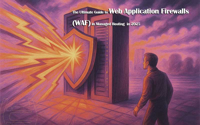 A Web Application Firewall in action — shielding managed hosting servers from malicious attacks while ensuring reliable, secure performance.